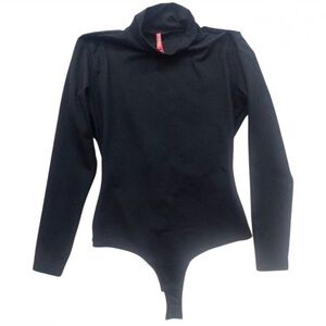 Spanx Bodysuit 
Long Sleeve Turtleneck
🖤 Women's size Medium - Black